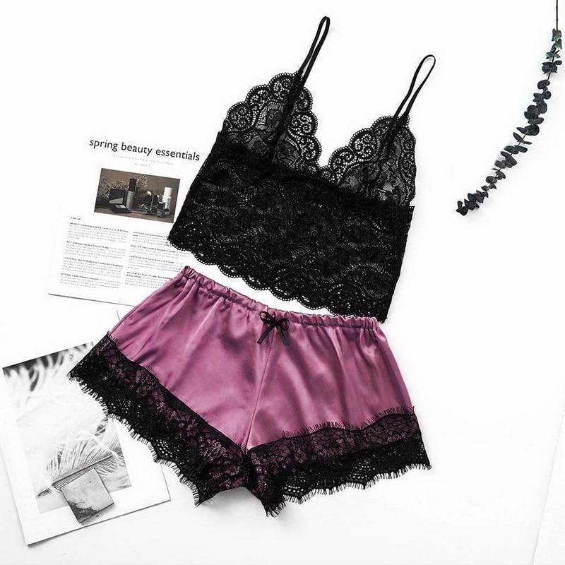 Lace Pajama Set