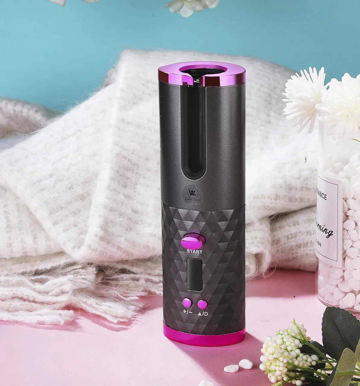 On-the-go Wireless Curler